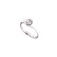 Anello Golay Donna Calla in Oro bianco Diamante AIM34 0.25 F SI